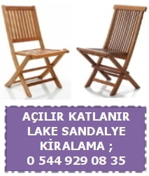 stanbul alr katlanr lake sandalye kiralama