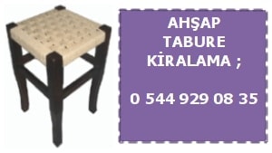 stanbul ahap hasr tabure kiralama