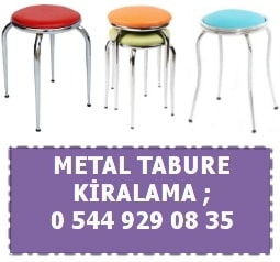 stanbul metal tabure kiralama